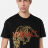 Embroidered Versace Leopard T-Shirt Embroidered Versace Leopard T-Shirt