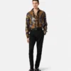 Embroidered Wild Cats Overshirt Embroidered Wild Cats Overshirt