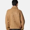 Embroidered Wool Knit Zip Sweater Embroidered Wool Knit Zip Sweater