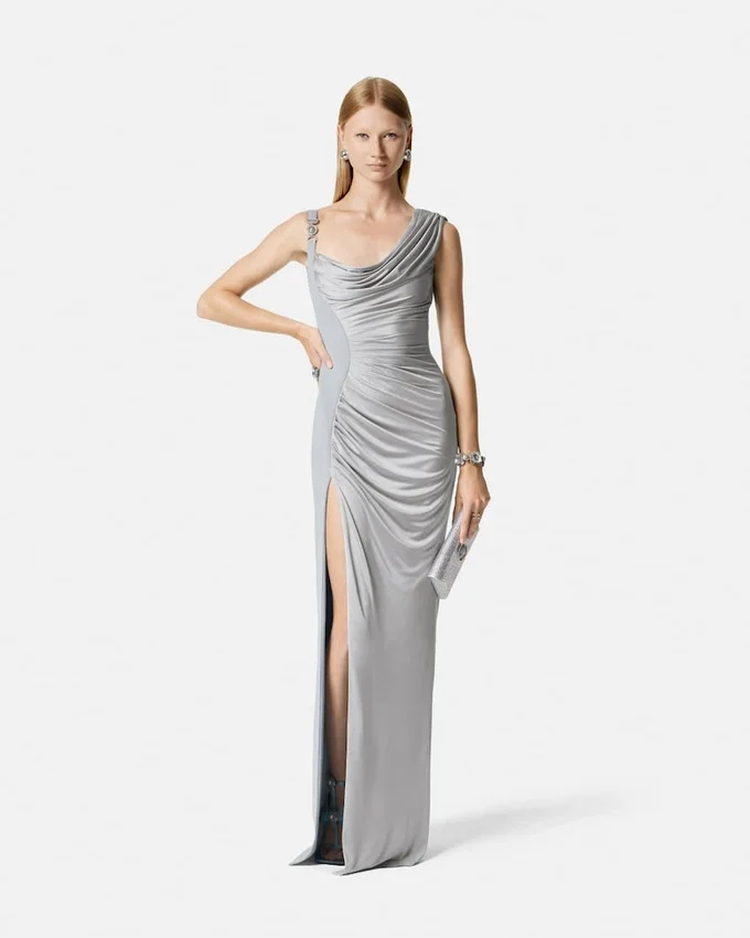 Envers-Satin Crépe Draped Gown Envers-Satin Crépe Draped Gown