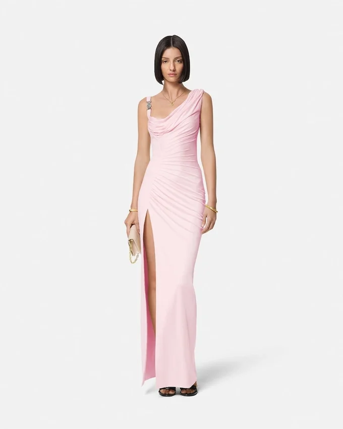 Envers-Satin Crépe Draped Gown Envers-Satin Crépe Draped Gown