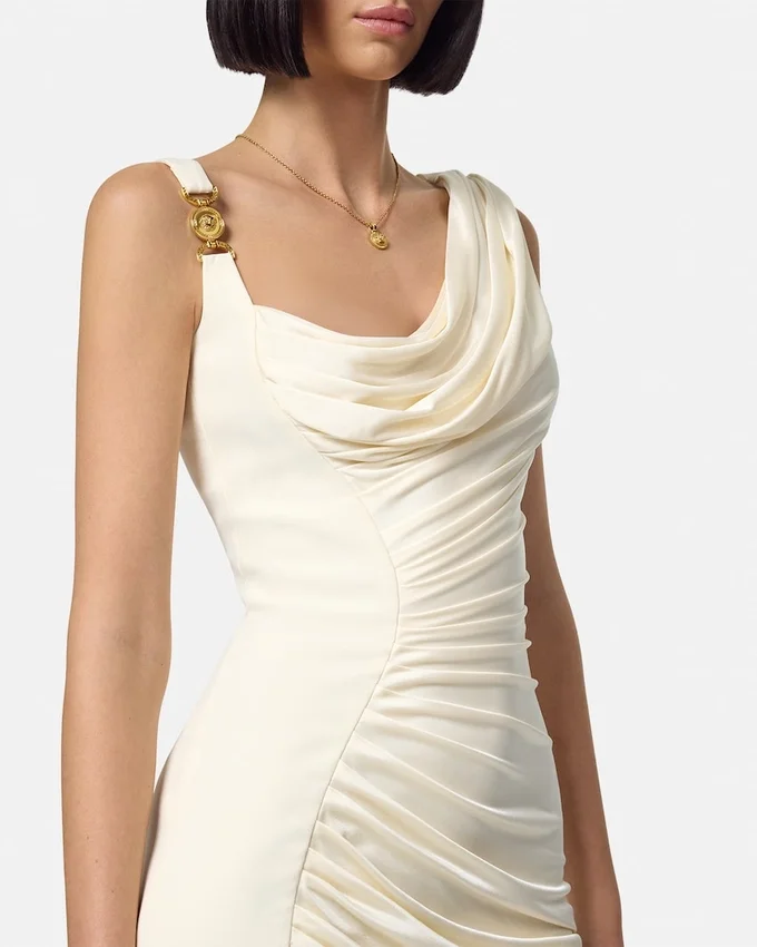 Envers-Satin Crépe Draped Gown Envers-Satin Crépe Draped Gown