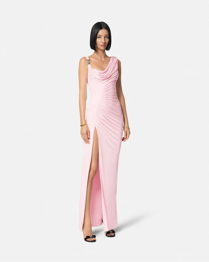 Envers-Satin Crépe Draped Gown Envers-Satin Crépe Draped Gown