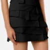 Envers-Satin Fitted Mini Skirt Envers-Satin Fitted Mini Skirt