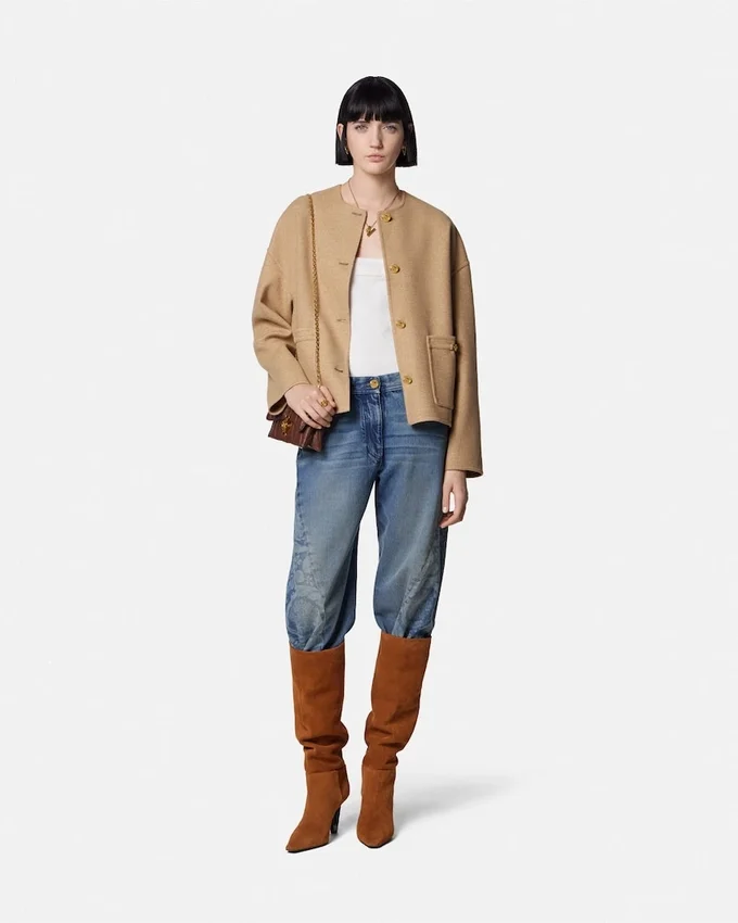 Felted-Wool Caban Jacket Felted-Wool Caban Jacket