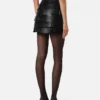 Fitted Leather Mini Skirt Fitted Leather Mini Skirt