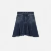 Flared Denim Skirt Flared Denim Skirt