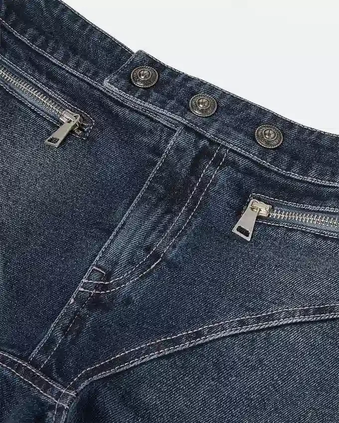 Flared Denim Skirt Flared Denim Skirt