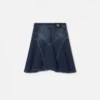 Flared Denim Skirt Flared Denim Skirt