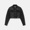Floral V-Emblem Denim Jacket Floral V-Emblem Denim Jacket