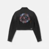 Floral V-Emblem Denim Jacket Floral V-Emblem Denim Jacket