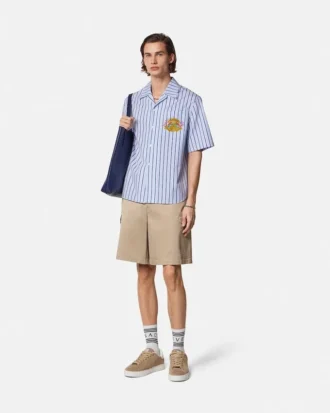 Gabardine Cargo Shorts