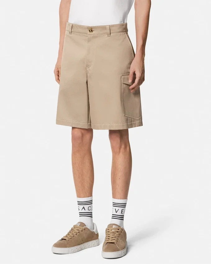 Gabardine Cargo Shorts Gabardine Cargo Shorts