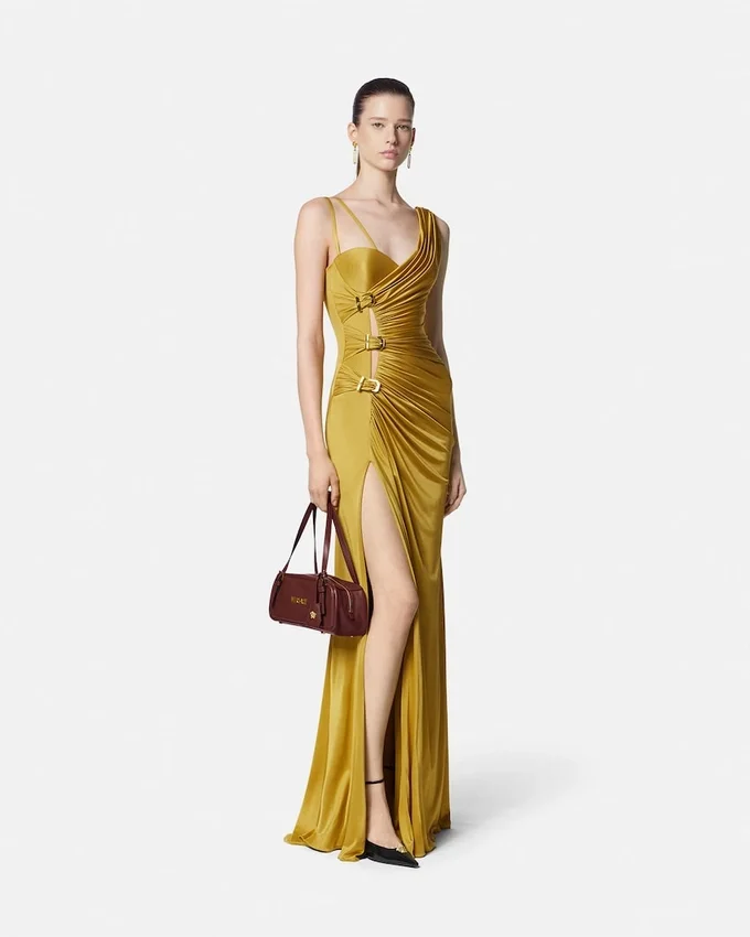 Gathered Flowy Gown Gathered Flowy Gown