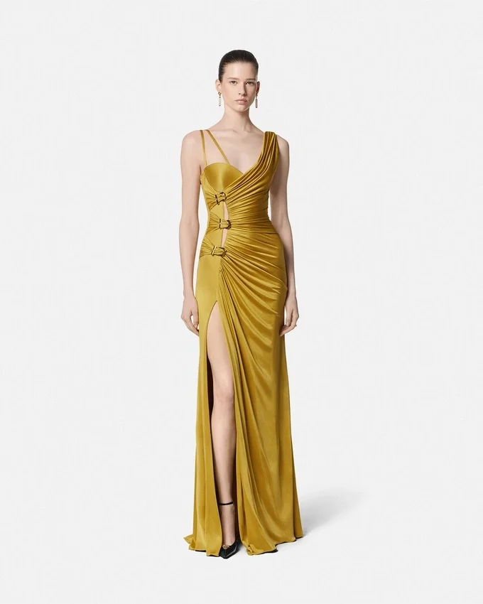 Gathered Flowy Gown Gathered Flowy Gown