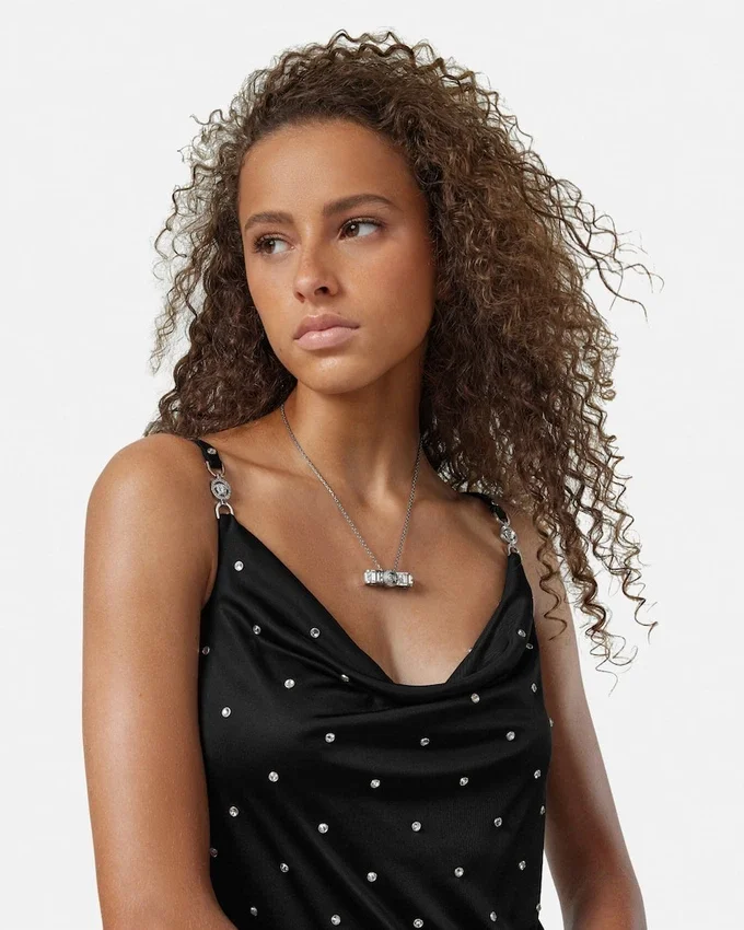 Gianni Ribbon Crystal Necklace Gianni Ribbon Crystal Necklace