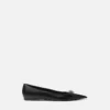 Gianni Ribbon Leather Ballerinas Gianni Ribbon Leather Ballerinas