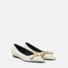 Gianni Ribbon Leather Ballerinas Gianni Ribbon Leather Ballerinas