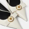 Gianni Ribbon Leather Ballerinas Gianni Ribbon Leather Ballerinas