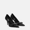 Gianni Ribbon Leather Pumps 85 mm Gianni Ribbon Leather Pumps 85 mm