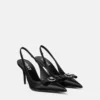 Gianni Ribbon Leather Slingbacks 85 mm Gianni Ribbon Leather Slingbacks 85 mm