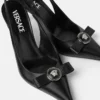Gianni Ribbon Leather Slingbacks 85 mm Gianni Ribbon Leather Slingbacks 85 mm