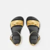 Gianni Ribbon Metallic Kids Sandals Gianni Ribbon Metallic Kids Sandals