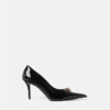 Gianni Ribbon Patent Pumps 85 mm Gianni Ribbon Patent Pumps 85 mm