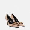 Gianni Ribbon Patent Pumps 85 mm Gianni Ribbon Patent Pumps 85 mm