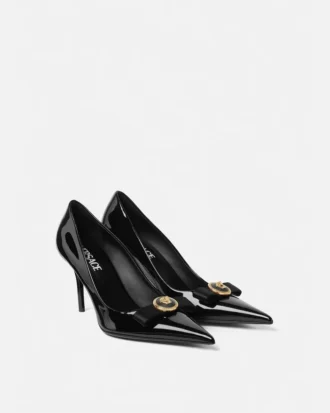 Gianni Ribbon Patent Pumps 85 mm