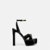 Gianni Ribbon Patent Sandals 140 mm Gianni Ribbon Patent Sandals 140 mm