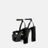 Gianni Ribbon Patent Sandals 140 mm Gianni Ribbon Patent Sandals 140 mm