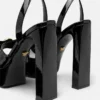 Gianni Ribbon Patent Sandals 140 mm Gianni Ribbon Patent Sandals 140 mm