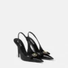 Gianni Ribbon Patent Slingbacks 110 mm Gianni Ribbon Patent Slingbacks 110 mm