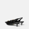Gianni Ribbon Patent Slingbacks 45 mm Gianni Ribbon Patent Slingbacks 45 mm