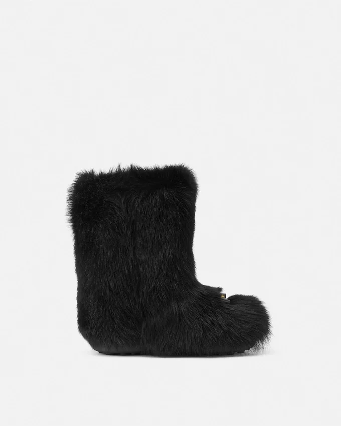 Gianni Ribbon Shearling Boots Gianni Ribbon Shearling Boots