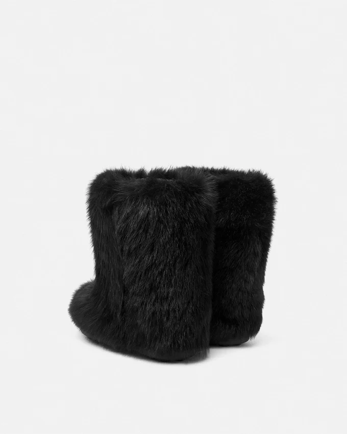 Gianni Ribbon Shearling Boots Gianni Ribbon Shearling Boots