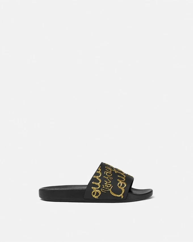 Glitter Logo Shelly Sliders Glitter Logo Shelly Sliders