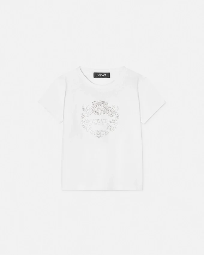 Glitter Versace Milano Kids T-Shirt Glitter Versace Milano Kids T-Shirt