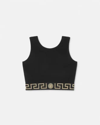 Greca Border Gym Sports Bra