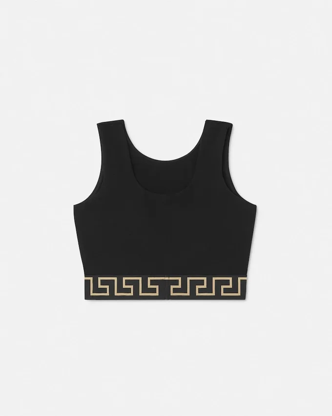 Greca Border Gym Sports Bra Greca Border Gym Sports Bra