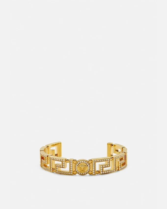 Greca Crystal Cuff Bracelet Greca Crystal Cuff Bracelet