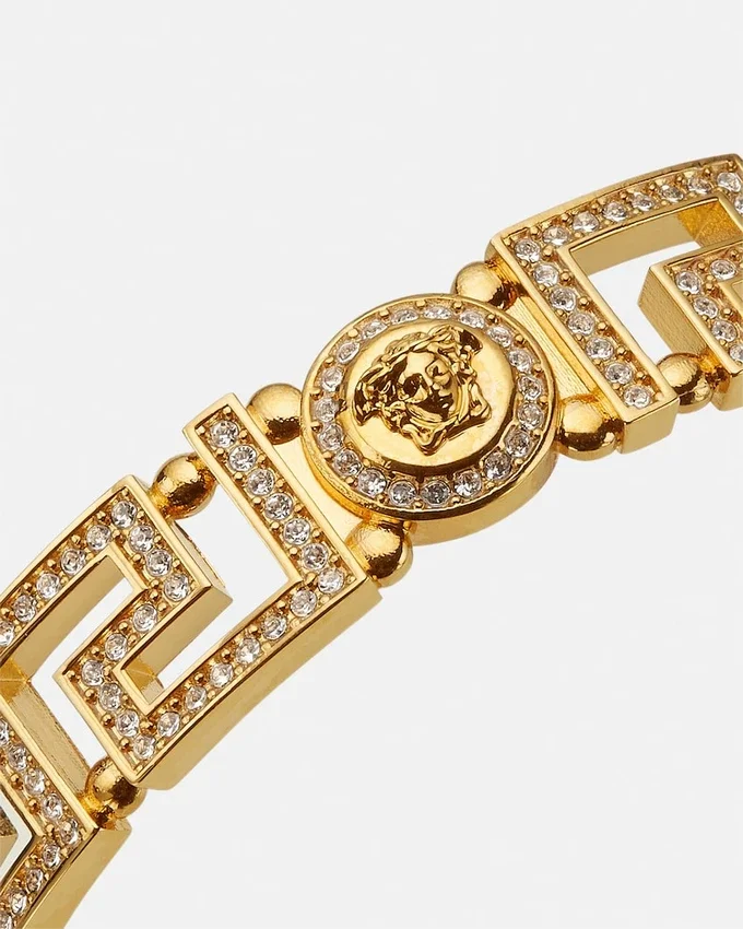 Greca Crystal Cuff Bracelet Greca Crystal Cuff Bracelet