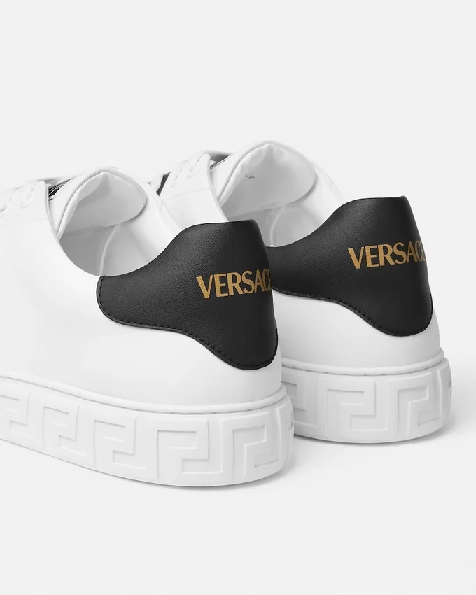Greca Embellished Nylon Sneakers Greca Embellished Nylon Sneakers