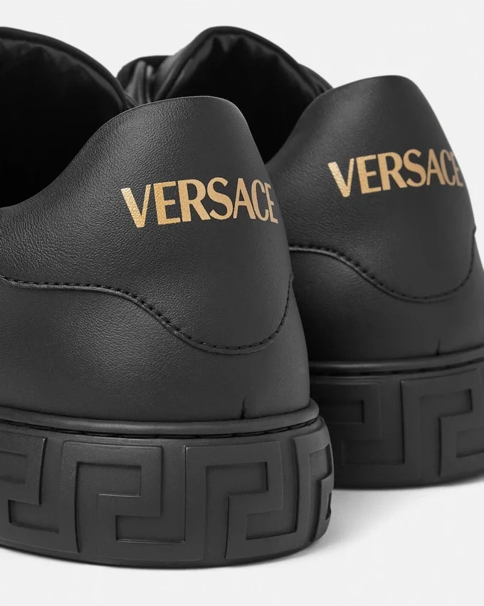 Greca Embellished Nylon Sneakers Greca Embellished Nylon Sneakers