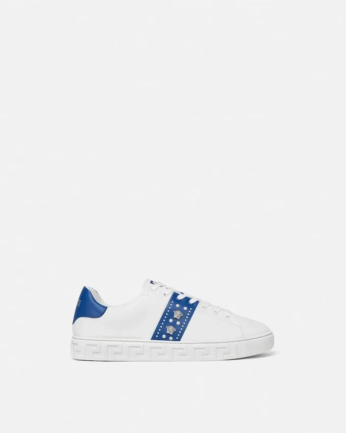 Greca Embellished Sneakers Greca Embellished Sneakers