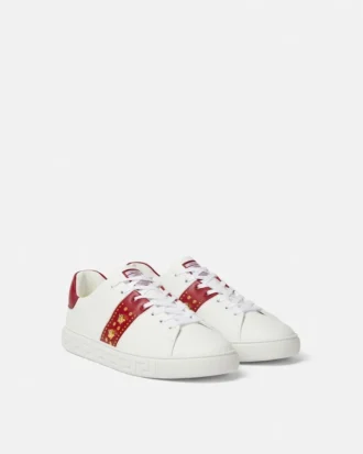 Greca Embellished Sneakers