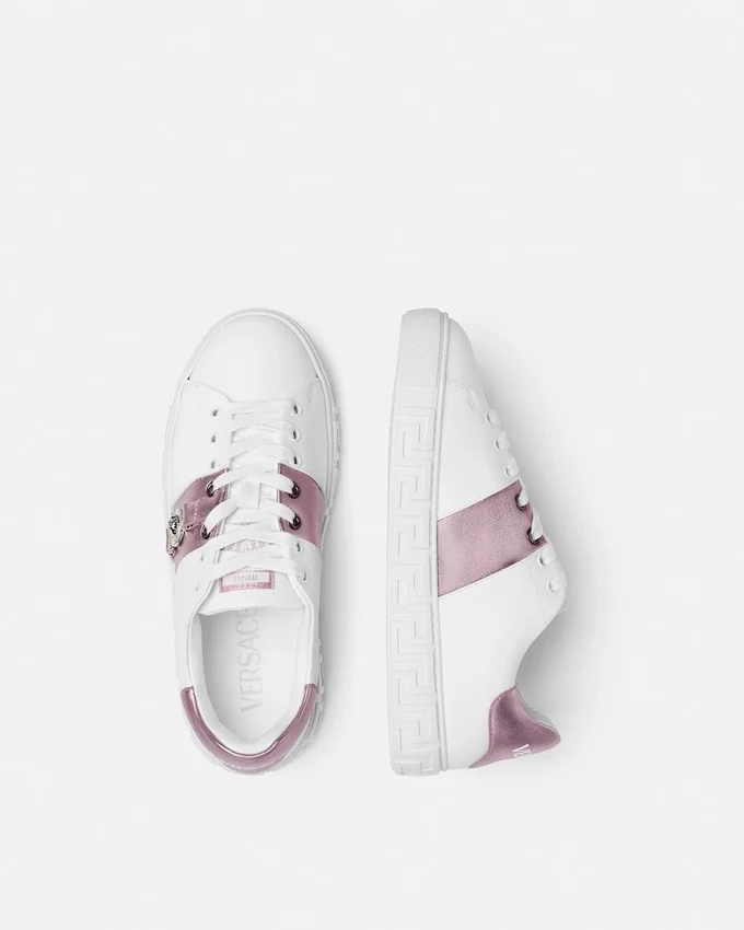 Greca Embellished Sneakers Greca Embellished Sneakers