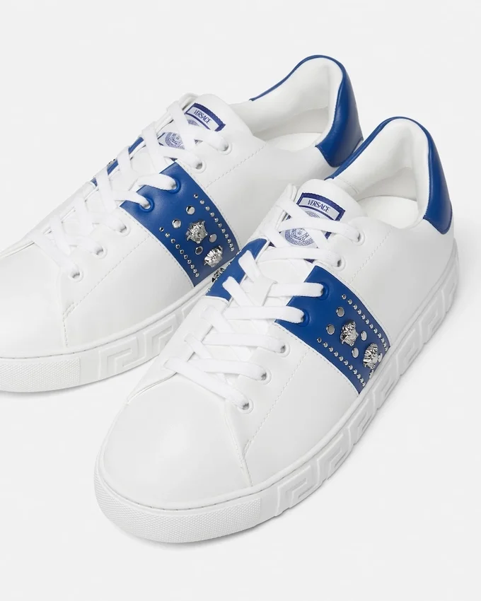 Greca Embellished Sneakers Greca Embellished Sneakers
