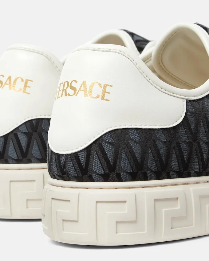 Greca Jacquard Canvas Sneakers Greca Jacquard Canvas Sneakers